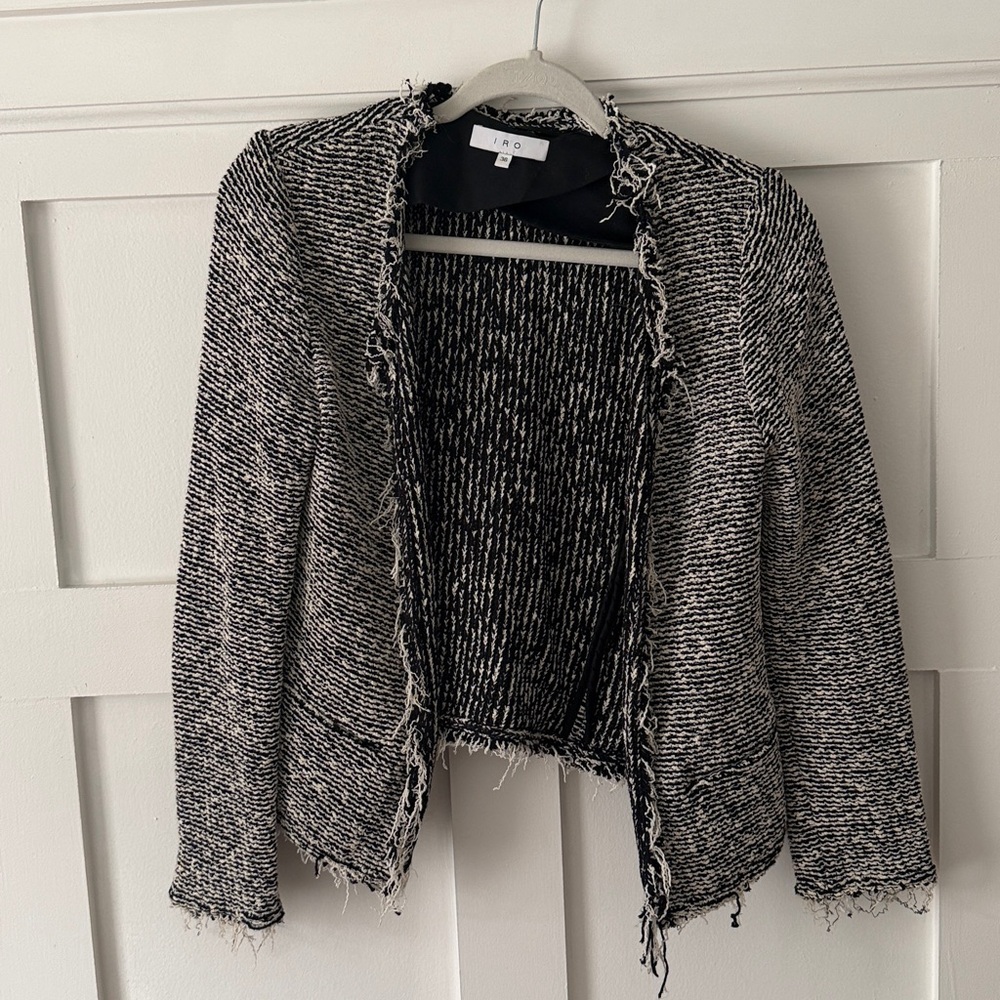 EUC IRO Chic Tweed Jacket - size 36/S